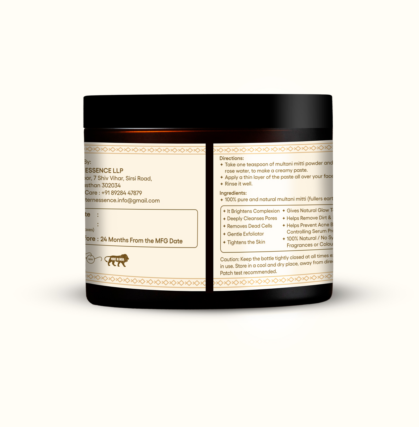 Fullers Earth Facial Clay