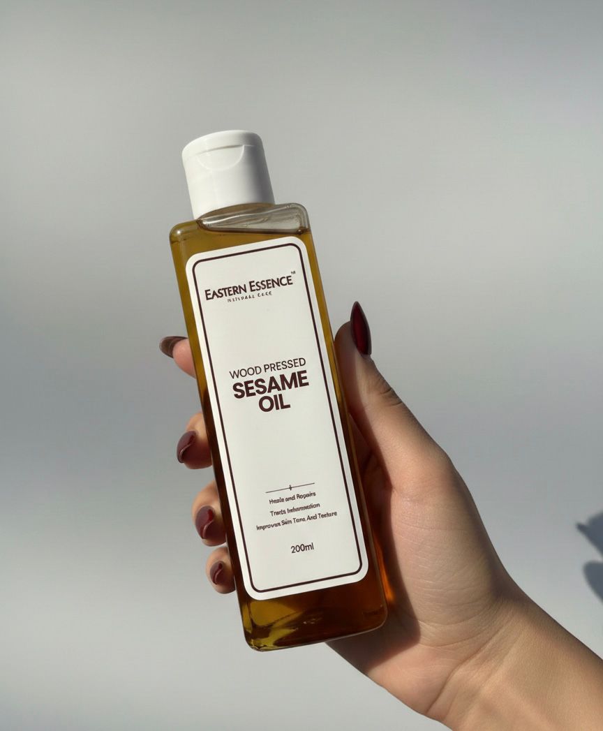 Wood pressed Sesame seed oil